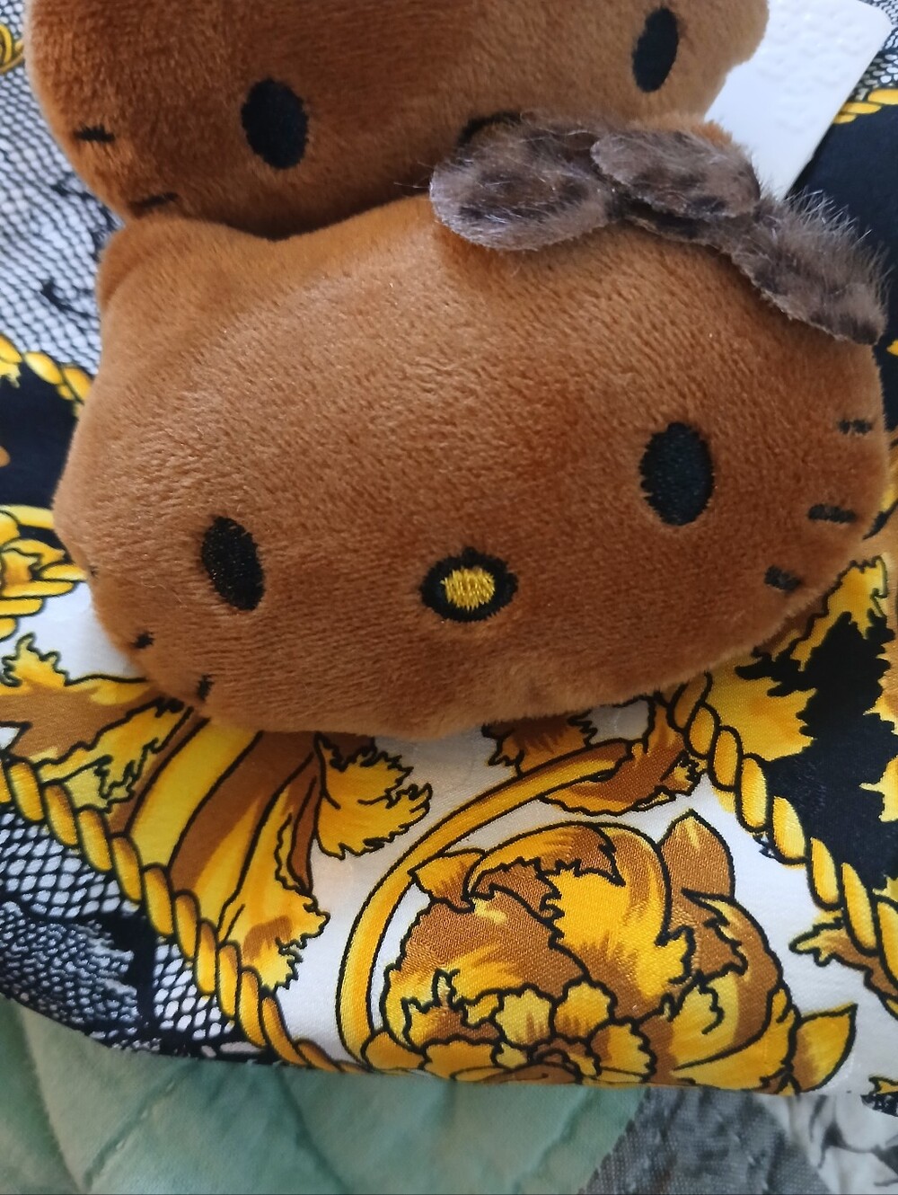 Hello Kitty Plush Hair ties (2) - Picture 2 of 5